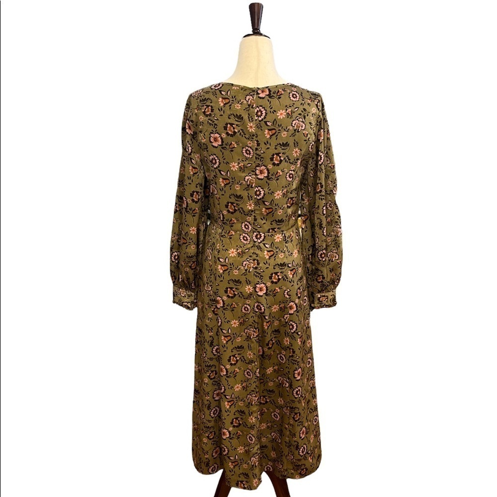Current Air Green and Pink Floral Dress - Picture 2 of 7